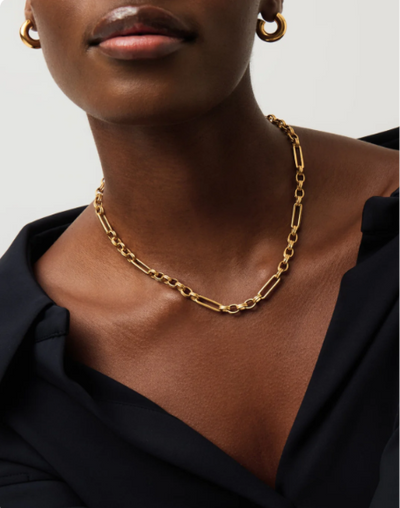 Sleek Necklace worn